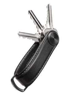 Skórzane etui organizer na klucze Orbitkey Key Organiser Pro Leather - blackout - Etui na klucze - miniaturka - grafika 1
