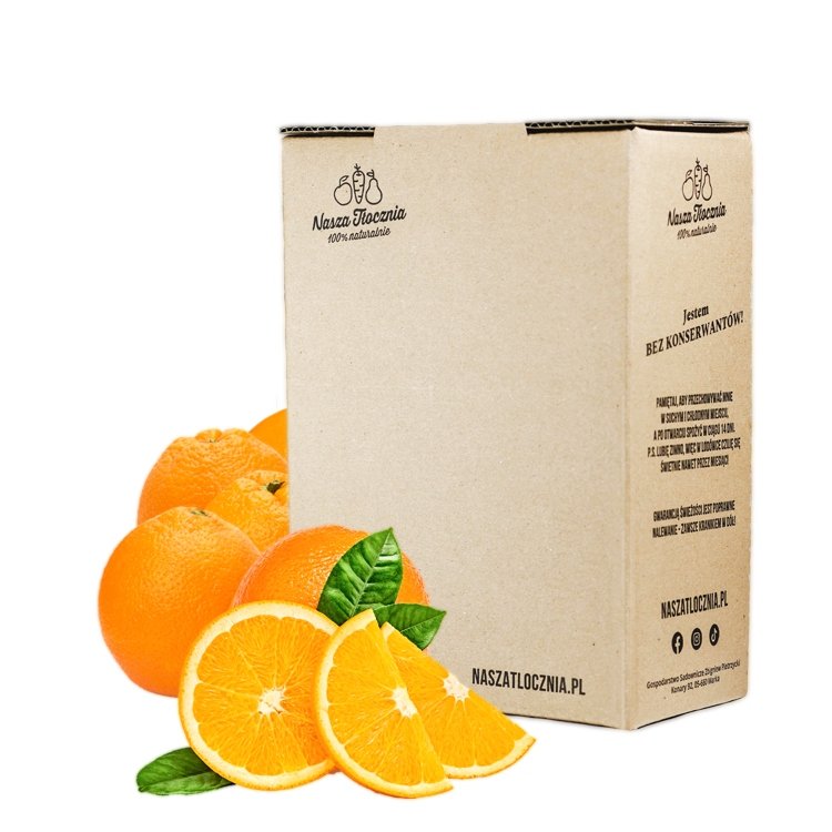 Sok 100% POMARAŃCZA z pomarańczy pomarańczowy tylko 4,13 zł/250ml NFC 3L