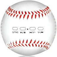 Głośniki przenośne - MUSIC ANGEL Piłka do baseball Biały - miniaturka - grafika 1