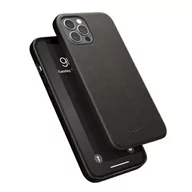 Etui i futerały do telefonów - Bugatti Etui na telefon Porto kompatybilne z iPhone 12 Pro Max, 360 przetestowane w upadku wysokiej jakości skórzane etui ochronne na telefon do iPhone 12 Pro Max, czarne 42646 - miniaturka - grafika 1