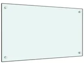 Panele ścienne i boazeria - Elior Panel kuchenny ścienny z białego szkła hartowanego T2-W23 - miniaturka - grafika 1