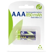 Ładowarki i akumulatory - Gembird Akumulatorki AAA 850mAh 2 sztuki/blister EG-BA-AAA8R-01 EG-BA-AAA8R-01 - miniaturka - grafika 1