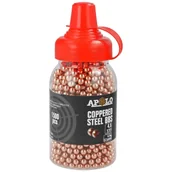 Amunicja do wiatrówek - Śrut Apolo Copper Steel BBs 4.5 mm, 1500 szt. (19980) - miniaturka - grafika 1