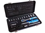 Zestawy narzędziowe - GTV Zestaw narzędzi 53szt. HT1R485 - miniaturka - grafika 1