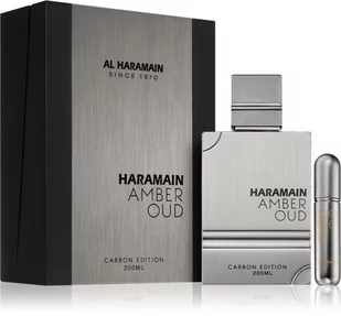 Al Haramain, Amber Oud Carbon, Woda Perfumowana, 200ml - Wody i perfumy damskie - miniaturka - grafika 1