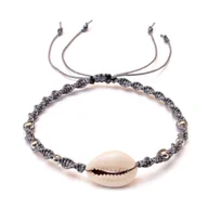 Bransoletki - Bransoletka na nogę BA3887 - miniaturka - grafika 1