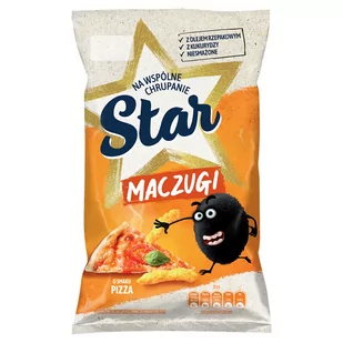 Star - Maczugi chrupki kukurydziane maczugi o smaku pizzy - Chrupki - miniaturka - grafika 1