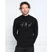 Swetry męskie - Karl Lagerfeld Wełniany sweter | Regular Fit - miniaturka - grafika 1