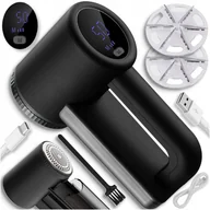 Golarki do ubrań - 2 x DUŻA MOCNA GOLARKA DO UBRAŃ 2000mAh 3xOSTRZE 5 WAT + KABEL USB-C I PĘDZ - miniaturka - grafika 1