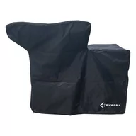 Akcesoria kominkowe - Pokrowiec Quadrum/Bbq/H Czarny (Logo Białe) - miniaturka - grafika 1