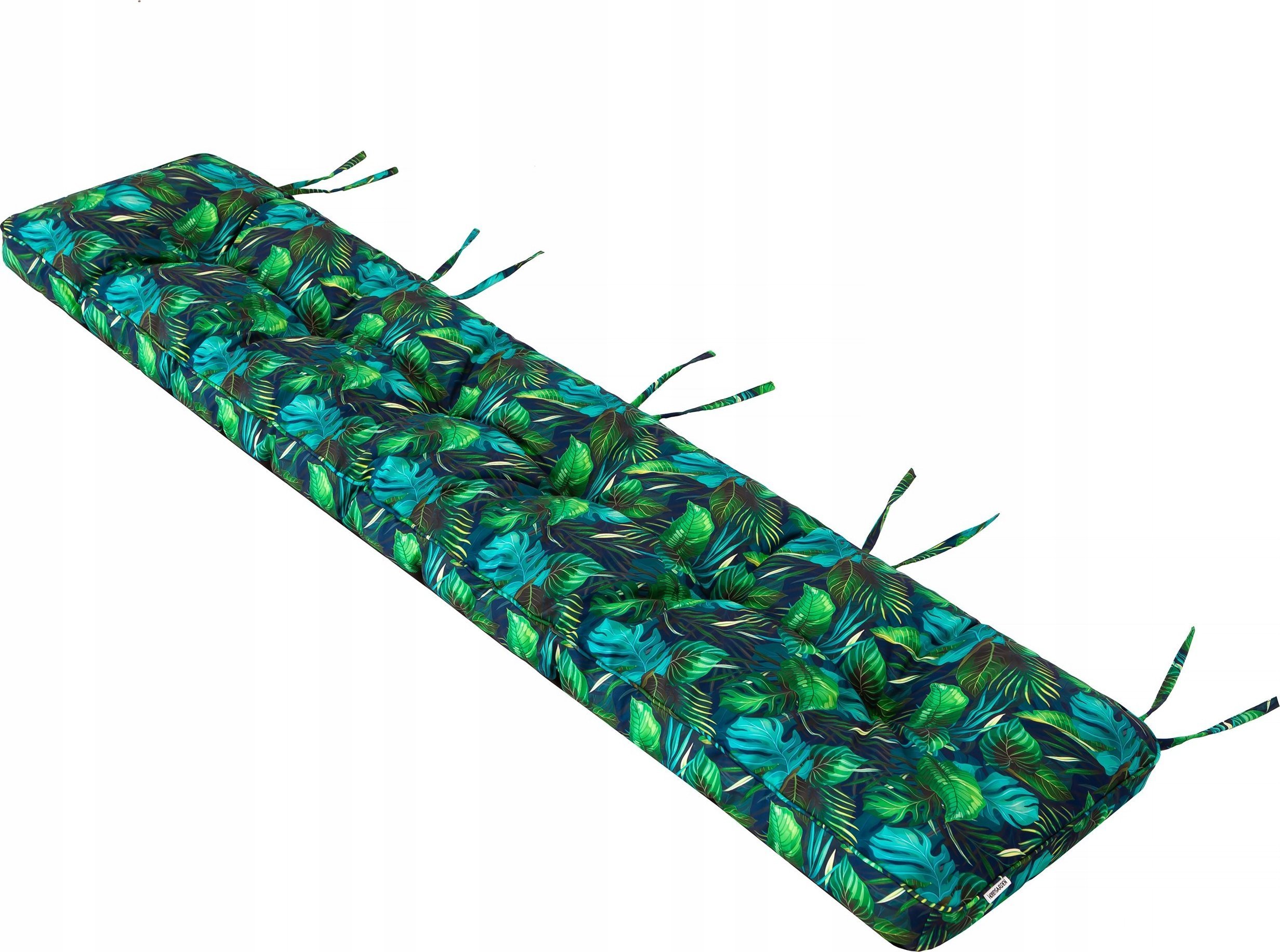 Hobbygarden 120 cm PODUSZKA ETNA 40 3D NIEBIESKIE LIŚCIE