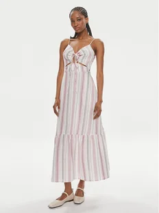 Pepe Jeans Sukienka letnia Diana PL953496 Kolorowy Regular Fit - Sukienki - miniaturka - grafika 1