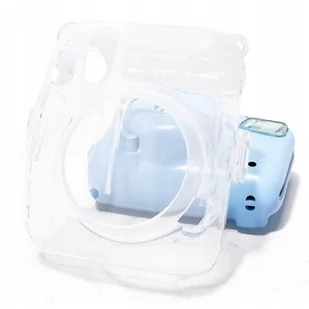 Futerał Etui Pokrowiec Do Fujifilm Instax Mini 11 / Przezroczysty Z Kieszonką Na Zdjęcia - Akcesoria fotograficzne - miniaturka - grafika 1