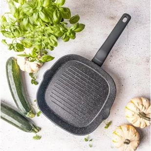 PATELNIA GRILLOWA MARMURKOWA KLAUSBERG 24cm KB-7661 - Patelnie - miniaturka - grafika 5