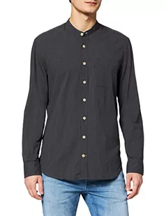 camel active Koszula męska, Dark Brown, S - Koszule męskie - miniaturka - grafika 1