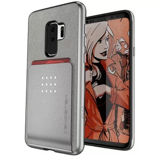 GHOSTEK Etui Exec 2 do Samsung Galaxy S9 Plus (kolor srebr (GH_GHOCAS927) - Etui i futerały do telefonów - miniaturka - grafika 1