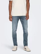 Spodnie męskie - Only & Sons Jeansy Loom 22024064 Niebieski Slim Fit - miniaturka - grafika 1