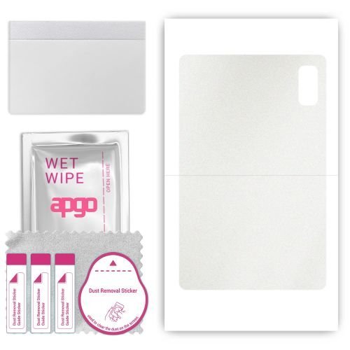 folia naklejka skórka strukturalna na TYŁ do HTC A103 Plus - Matowa Przezroczysta Winylowa - apgo SKINS