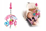 Karuzele dla niemowląt - Tiny Love Karuzela Kompaktowa Przenośna na Klips Róż Mała Księżniczka - miniaturka - grafika 1