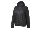 Kurtki i kamizelki sportowe damskie - CRIVIT Kurtka hybrydowa damska (Czarny, L(44/46)) - miniaturka - grafika 1