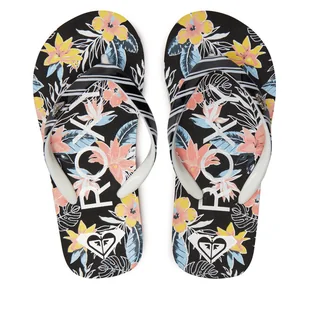 Japonki Roxy ARGL100264 Czarny - Buty dla dziewczynek - miniaturka - grafika 1