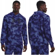 Bluzy męskie - BLUZA męska DRESOWA z KAPTUREM kangurka UNDER ARMOUR S - miniaturka - grafika 1