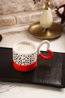 Kubki - Ręcznie robiony kubek ceramiczny MNZ Mene9060 - miniaturka - grafika 1