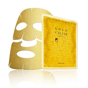 Holika Prime Youth Gold Caviar złota maska na płachcie - Maseczki do twarzy - miniaturka - grafika 1