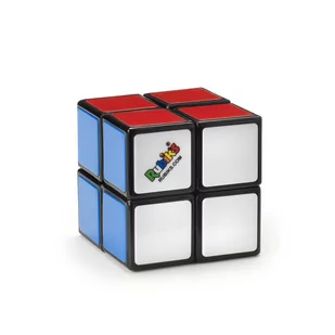 Rubik's RUBIK'S CUBE 2X2 - Kolorowy zestaw puzzli  2X2 - Puzzle 2x2 Oryginalne dopasowanie kolorów - Klasyczna Cube Problem z 1 przewodnikiem - 6063963 - Zabawka dla dzieci 7 lat i + - Puzzle - miniaturka - grafika 2