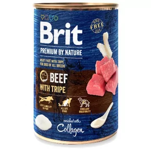 Brit Premium By Nature Puszka Wołowina z Podrobami 400g - Mokra karma dla psów - miniaturka - grafika 2