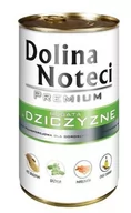 Mokra karma dla psów - Dolina Noteci PREMIUM bogata w dziczyznę 12x400g 23298-uniw - miniaturka - grafika 1