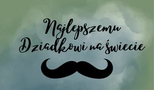 Najlepszemu Dziadkowi - bilecik na Dzień Babci i Dziadka - Olej spożywczy - miniaturka - grafika 1