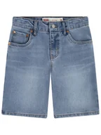Spodenki damskie - Levi's Kids Szorty dżinsowe "New 551" - Slim fit - w kolorze niebieskim - miniaturka - grafika 1
