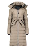 Kurtki damskie - Canadian Peak Płaszcz zimowy "Cabimeak" w kolorze szarobrązowym - miniaturka - grafika 1