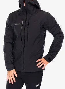 Kurtka z membraną Mammut Taiss HS Hooded Jacket - black - Kurtki narciarskie - miniaturka - grafika 1