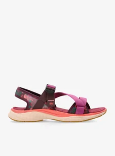Sandały damskie Keen Leiki Ot Sandal - plum perfect/dubarry - Sandały damskie - miniaturka - grafika 1