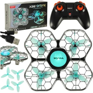 Syma X26 PRO 2.4GHz Wi-Fi czarny KX3177 - Drony - miniaturka - grafika 1