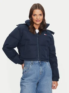 Tommy Jeans Kurtka puchowa Alaska DW0DW19687 Granatowy Regular Fit - Kurtki damskie - miniaturka - grafika 1