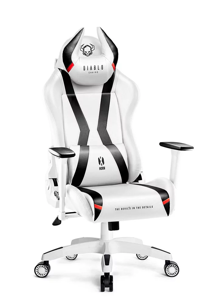 Fotel DIABLO CHAIRS X-Horn 2.0 (L) Biało-czarny