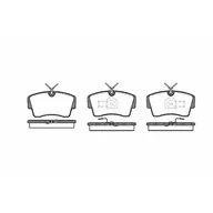 Klocki hamulcowe - Klocki hamulcowe - komplet REMSA 0173.00 - miniaturka - grafika 1