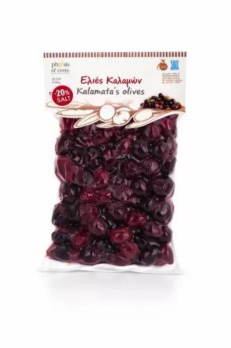 Physis of Crete Oliwki Niedrylowane Kalamata (-20% Soli) 250 g