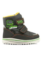 Buciki dla niemowląt - Richter Shoes Kozaki zimowe "Freestyle" w kolorze antracytowym - miniaturka - grafika 1