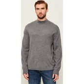 Swetry męskie - Calvin Klein Wełniany półgolf | Regular Fit - miniaturka - grafika 1