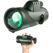 Teleskopy - TELESKOP MONOKULAROWY HD 40 X 60 CM 80 X 100 ZIELONY JOERRES - miniaturka - grafika 1