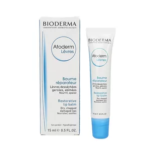 BIODERMA Atoderm balsam do ust 15ml 2654003 - Balsamy do ust - miniaturka - grafika 1