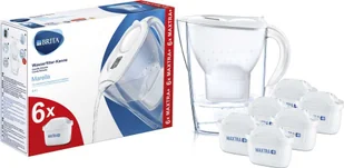 Pakiet Brita Marella biały z 6x Maxtra+ - Wkłady filtrujące - miniaturka - grafika 1