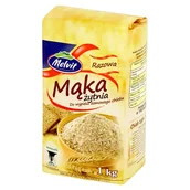 Mąka - Melvit MĄKA ŻYTNIA RAZOWA 1 KG 55465819 - miniaturka - grafika 1