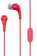 Słuchawki - Motorola Earbuds 2 czerwone - miniaturka - grafika 1