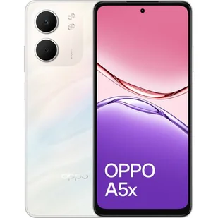 Oppo A5X 4/128GB Biały - Telefony komórkowe - miniaturka - grafika 1
