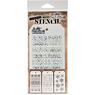 Akcesoria i części do ekspresów do kawy - Stampers Anonymous MTS018 zestaw mini warstwowych szablonów Tim Holtz #18, 8,61 x 21 x 0,2 cm - miniaturka - grafika 1
